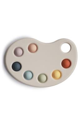 Mushie Paint Palette Press Teether Toy in Multi at Nordstrom