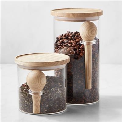 Hold Everything Coffee & Tea Stackable Canisters | Williams Sonoma