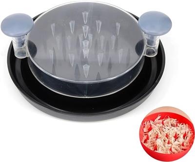 Amazon.com: Chicken Shredder, Upgrade Meat Shredder Tool with Clear Cover, Large Shred Machine Anti-Slip Chicken Shredder Tool Twist for Shred Chicken