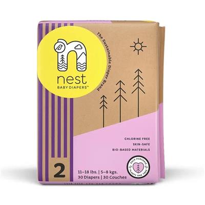 Sustainable Plant Based Baby Diapers
