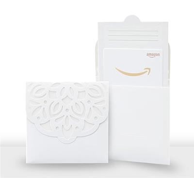Amazon.com: Amazon.com Gift Card for any amount in a Wedding Lace Reveal : Gift Cards