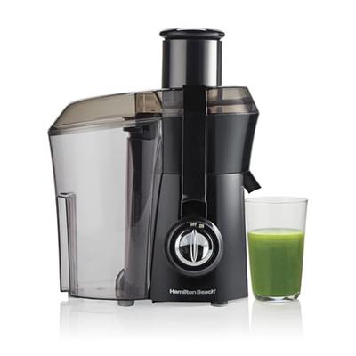 Hamilton Beach Juicer Machine, Big Mouth Large 3” Feed Chute for Whole Fruits and Vegetables, Easy to Clean, Centrifugal Extractor, BPA Free, 800W Mot
