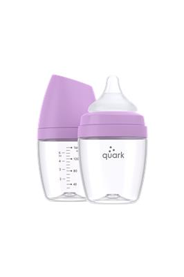 BuubiBottle Mini Hybrid Feeding Bottle | Proton Purple | Quark Baby