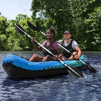 Tobin Sports Wavebreak Inflatable 2-person Kayak | Costco