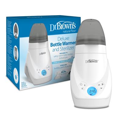 Dr. Browns Deluxe Bottle Warmer & Sterilizer - White