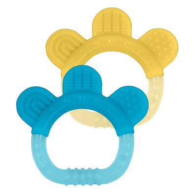 Green Sprouts Silicone Teether (2pk)-Set-3mo+