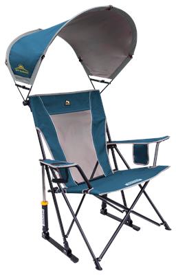 GCI Outdoor SunShade Rocker Camp Chair