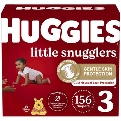 HUGGIES Little Snugglers Diapers, Econo Pack, Sizes: 1-6 | 198-96 Count - Walmart.ca