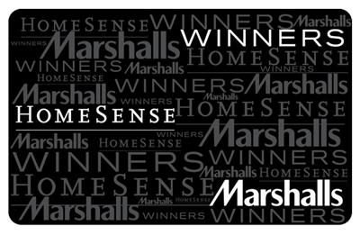 Winners, Marshalls and Homesense Gift Card