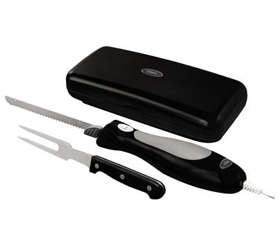 Oster Electric Knife with Carving Fork andStorage Case - QVC.com
