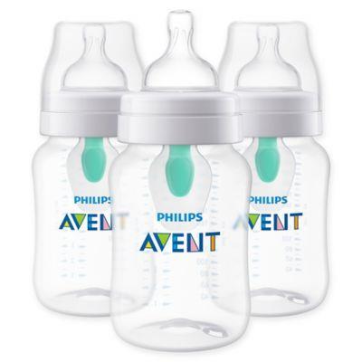 Philips Avent Anti-Colic Bottle With AirFree Vent 9 oz. 3 pack