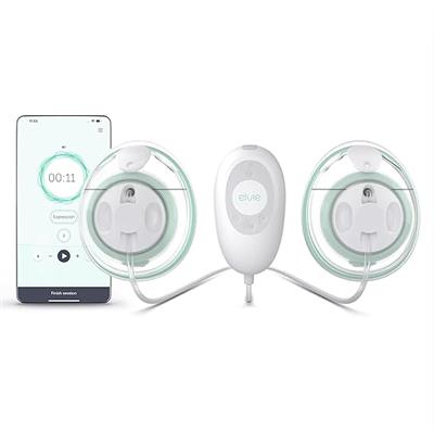 Amazon.com : Elvie Stride Hospital-Grade App-Controlled Breast Pump | Hands-Free Wearable Ultra-Quiet Electric Breast Pump with 2-Modes 10-Settings &
