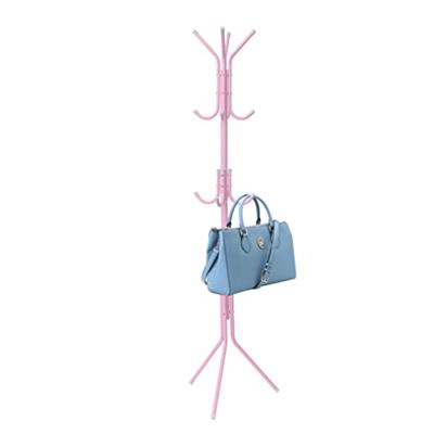 Healvian Coat Rack Freestanding Coat Tree with 12 Hooks Iron Coat Stand Coat Hat Holder Clothes Organizing Rack for Clothes/Bags/Hats