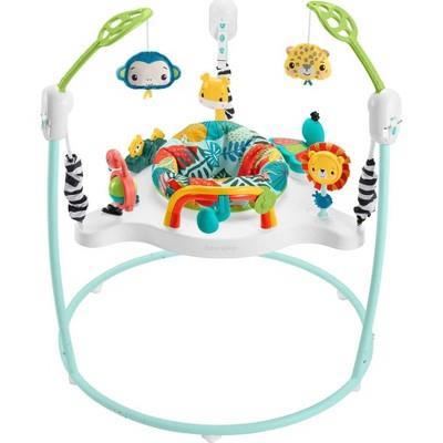Fisher-price Jumping Jungle Jumperoo Baby Jumper With Lights And Sound : Target