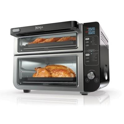 Ninja 12-in-1 Double Oven With Flexdoor, Flavorseal & Smart Finish, Rapid Top Oven, Convection And Air Fry Bottom Oven - Dct401 : Target