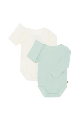 Bonds Wonderbodies Long Sleeve Bodysuit 2 Pack | Baby Baby Bodysuit | BWPMA