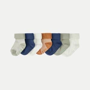 7 Pack Baby Socks - Kmart