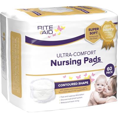 Rite Aid Nursing Pads 60 Pack | BIG W