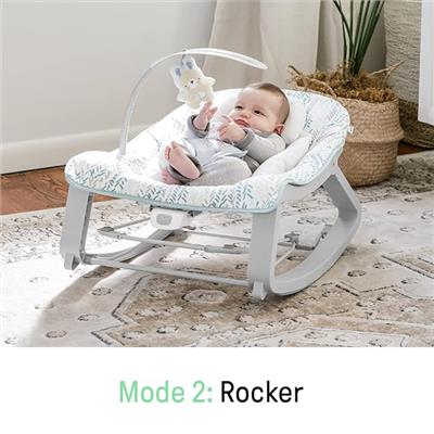 Amazon.com : Ingenuity Keep Cozy 3-in-1 Grow with Me Vibrating Baby Bouncer, Seat & Infant to Toddle