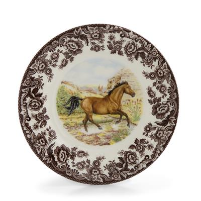 Woodland Salad Plate 8 Inch, American Quarter Horse