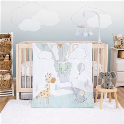 Trend Lab Up Up & Away 4 Piece Crib Bedding Set