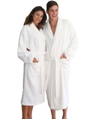 Linum Home Unisex 100% Turkish Cotton Terry Bath Robe - Macys