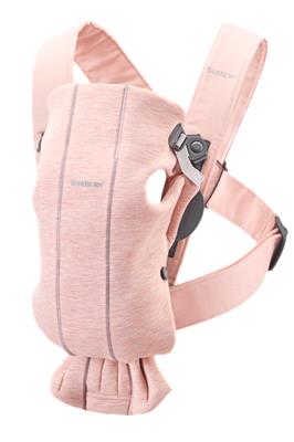 Baby Carrier Mini: Light pink - 3D Jersey