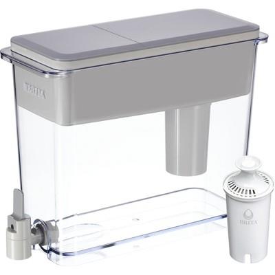 Brita Extra Large 27-cup Ultramax Filtered Water Dispenser With Filter - Gray : Target