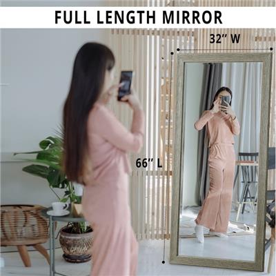 Rustic Floor Mirror Rustic Full Length Mirror Framed Full Length Mirror Wood Frame Rectangular Wood