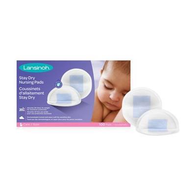 Lansinoh Stay Dry Disposable Nursing Pads, 100 Count, Soft and Super Absorbent - Walmart.ca