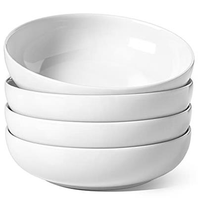 LE TAUCI Pasta Bowls 45 OZ, Large Bowls for Serving Salad, Soup, Pasta, Noodle, Dinner, Kitchen Bowl Plates, Microwave Safe, Mothers Day Gifts for Mom