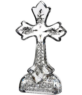 Waterford Crystal Lismore Standing Cross, 7.5 Figurine | Dillards