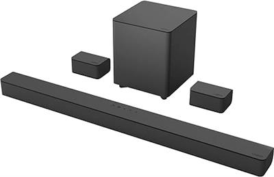 Amazon.com: VIZIO V-Series 5.1 Home Theater Sound Bar with Dolby Audio, Bluetooth, Wireless Subwoofer, Voice Assistant Compatible, Includes Remote Con