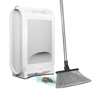 EyeVac Pro Touchless Vacuum Automatic Dustpan - Ultra Fast & Powerful - Great for Sweeping Salon Pet Hair Food Dirt Kitchen, Corded Canister Vacuum, B