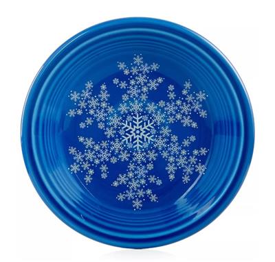 Snowflake Salad Plate