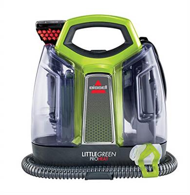 BISSELL Little Green Proheat Portable Deep Cleaner/Spot Cleaner and Car/Auto Detailer with self-Cleaning HydroRinse Tool for Carpet and Upholstery, 25