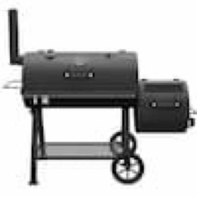 Oklahoma Joes Highland 879-Sq in Black Horizontal Charcoal Smoker in the Charcoal Smokers department at Lowes.com