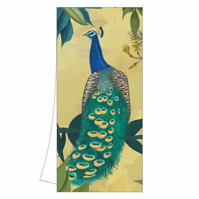 Gilded Peacock Kitchen Towel – Paperproducts Design