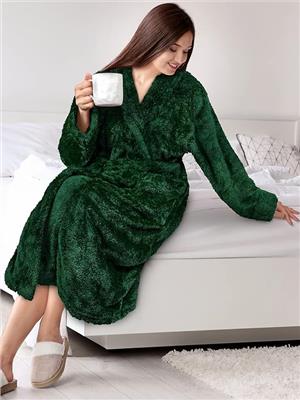 PAVILIA Premium Womens Plush Soft Robe Fluffy, Warm, Fleece Sherpa Shaggy Bathrobe at Amazon Women’s Clothing store