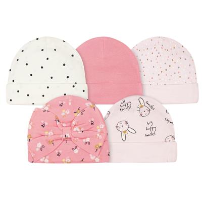 5-Pack Baby Girls Ballerina Caps
– Gerber Childrenswear