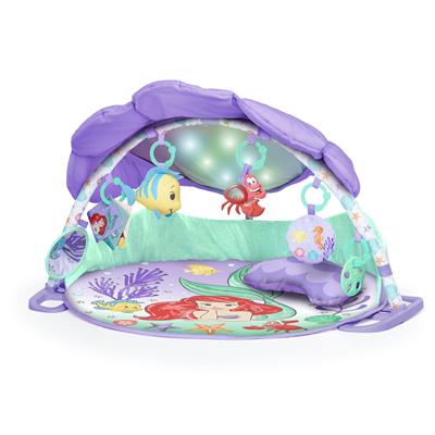 Disney Baby The Little Mermaid Baby Activity Gym & Play Mat with Tummy Time Pillow by Bright Starts - Walmart.com
