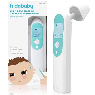 Fridababy 3-in-1 Ear, Forehead   Touchless Infrared Thermometer