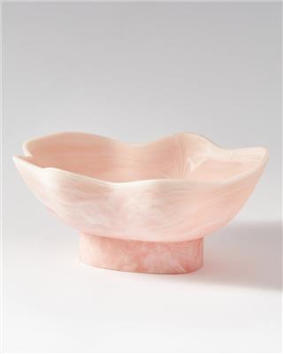 Maya Resin Footed Bowl - Blossom | CookDineHost