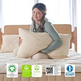 Organic Shredded Latex Pillow - Premium Comfort | Naturepedic