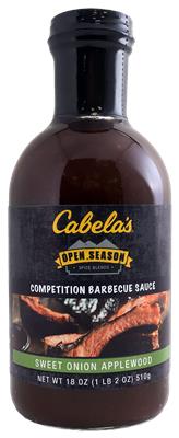 Cabelas Open Season Sweet Onion Applewood Barbecue Sauce