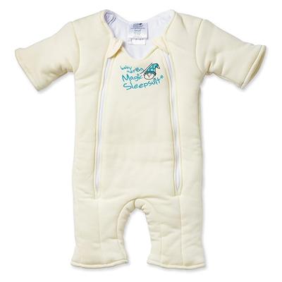 Amazon.com: Magic Sleepsuit Baby Merlins 100% Cotton Baby Transition Swaddle - Baby Sleep Suit - Cream - 3-6 Months : Baby