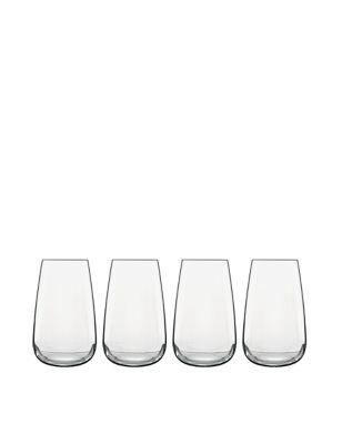 Set of 4 Talismano Hi Ball Glasses | Luigi Bormioli | M&S