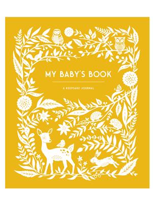 My Babys Book, A Keepsake Journal to Preserve Memories, Moments & Mil
 – SpearmintLOVE