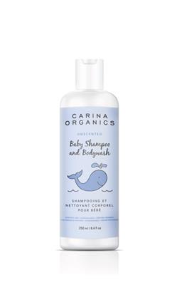 Baby Shampoo & Body Wash (Unscented) – Carina Organics