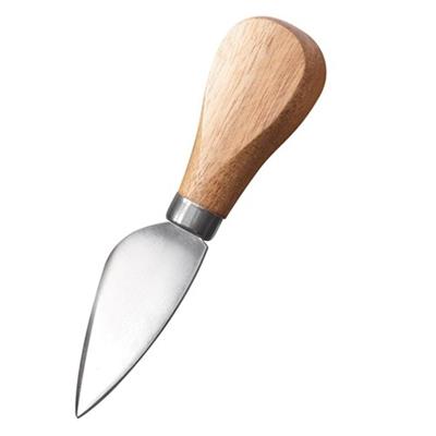 Alex Liddy Slate & Co Oval Cheese Knife 12cm Acacia - Robins Kitchen